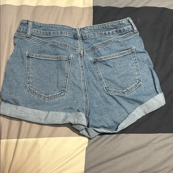 Rewash Light Blue Jean Shorts - Picture 5 of 7